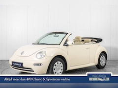 Volkswagen New Beetle Cabriolet - 1.6 leer en airco 1e eigenaar