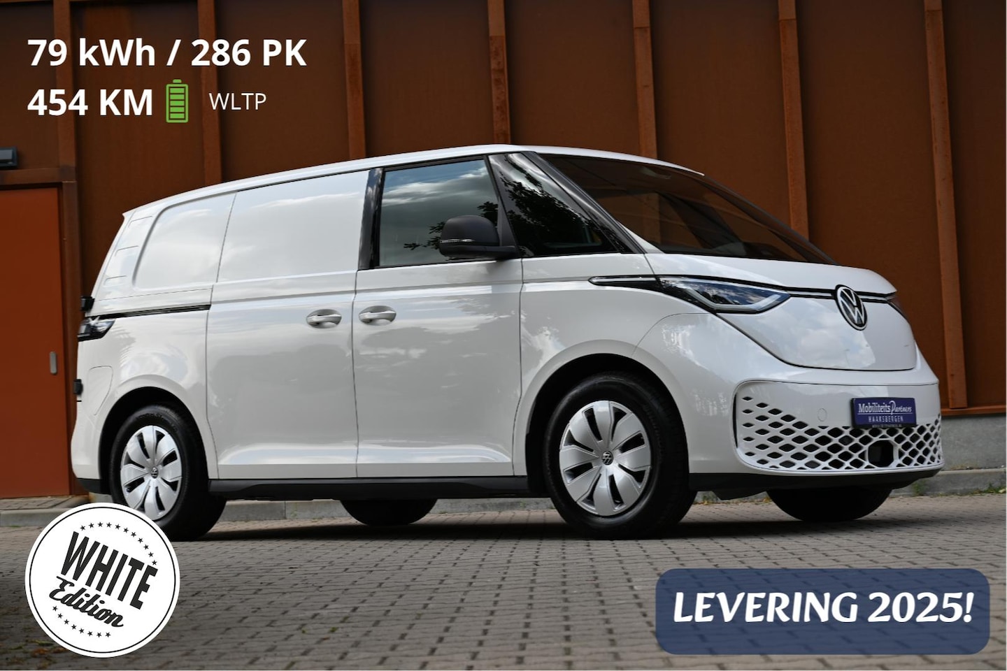 Volkswagen ID. Buzz Cargo - 79 kWh White Edition | LED | Cruise | CarPlay - AutoWereld.nl