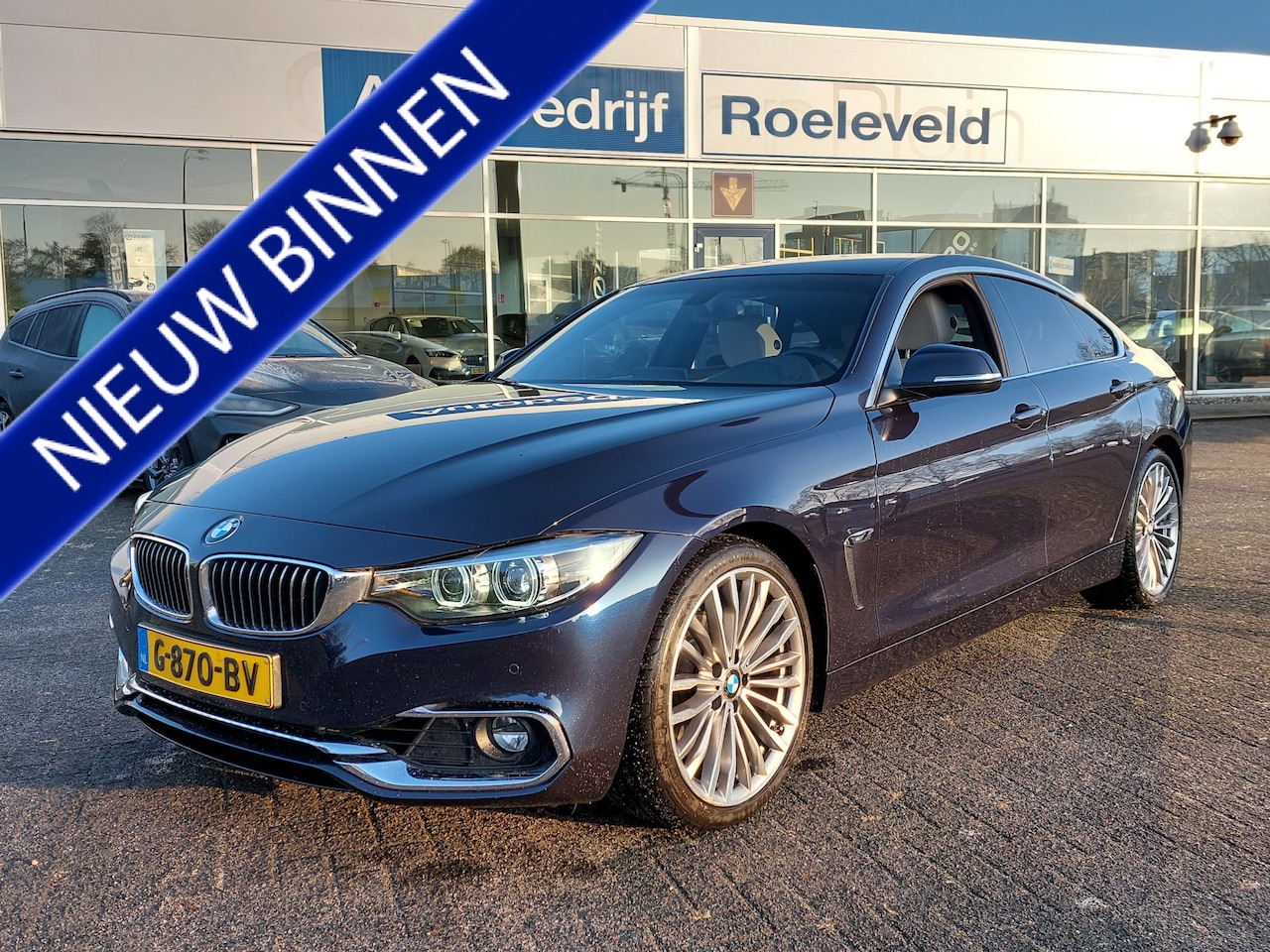 BMW 4-serie Gran Coupé - 420i 184pk Automaat High Executive Luxury | Origineel NL | Navi | Clima | Cruise | Led Kop - AutoWereld.nl