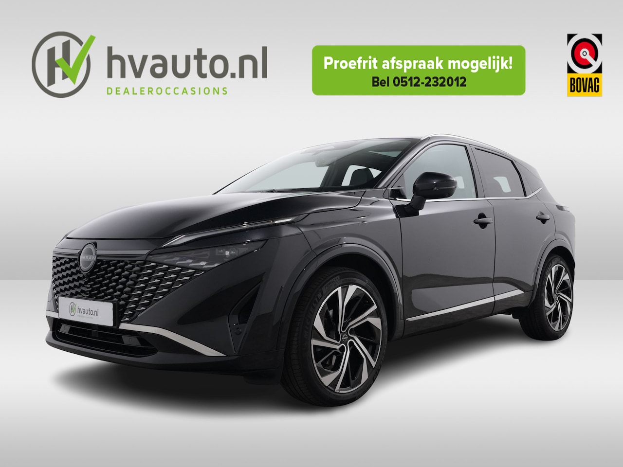 Nissan Qashqai - 1.3 MHEV 158PK XTRONIC TEKNA PLUS | Panoramadak | BOSE audio | Leer | full options - AutoWereld.nl