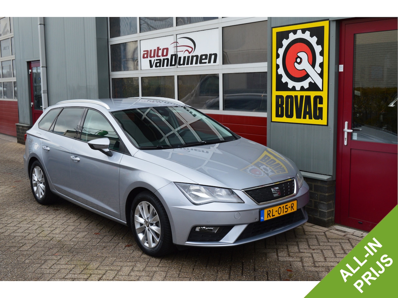 SEAT Leon ST - 1.0 EcoTSI Style Business Intense O.a: PDC, Keyless, Cruise, Clima, Navi, Carplay, Etc. Al - AutoWereld.nl