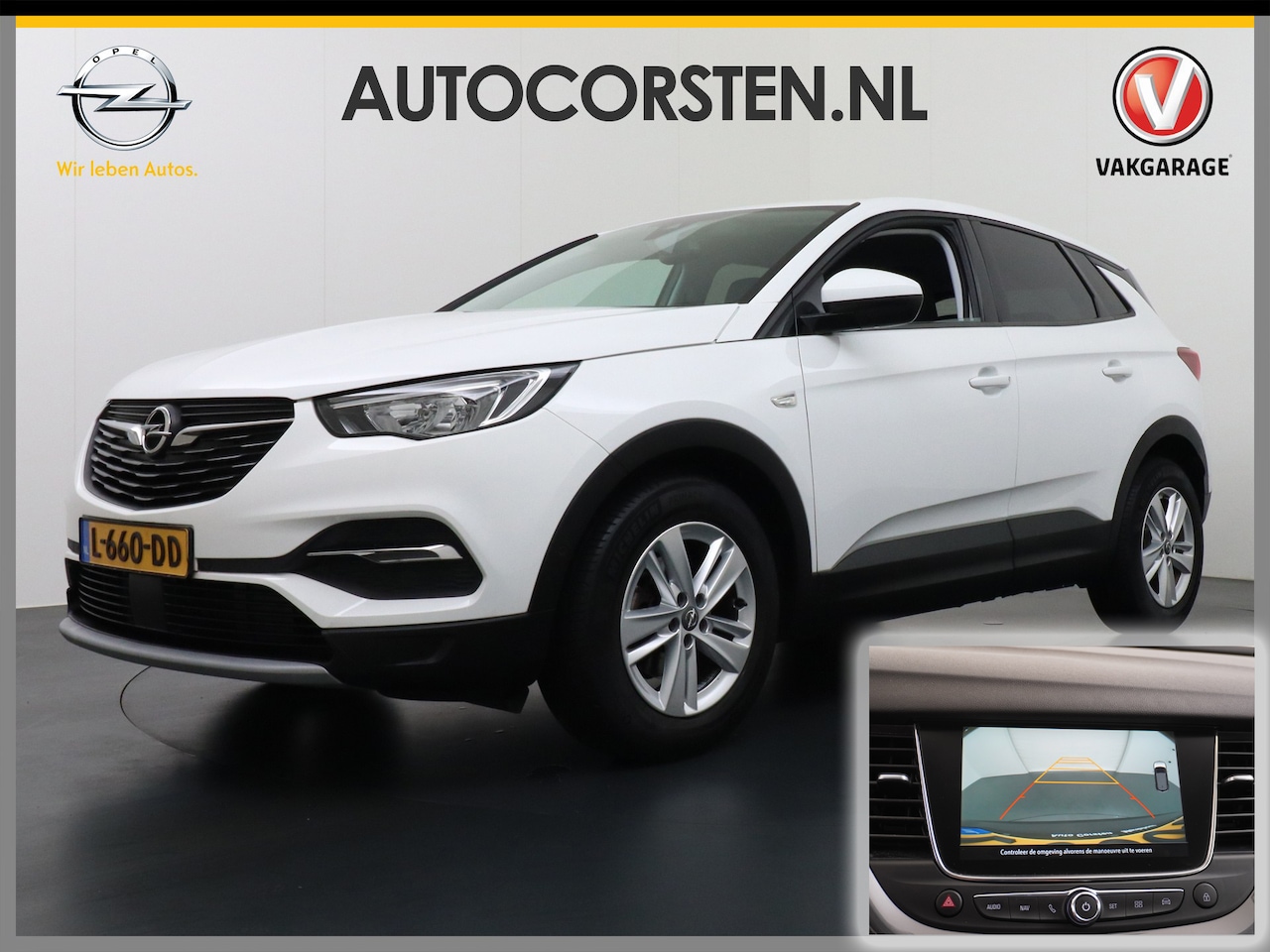 Opel Grandland X - T131PK Apple Carplay Android Auto AGR-Comfortstoel Camera Navi Ecc Cruise Control Pdc DAB+ - AutoWereld.nl