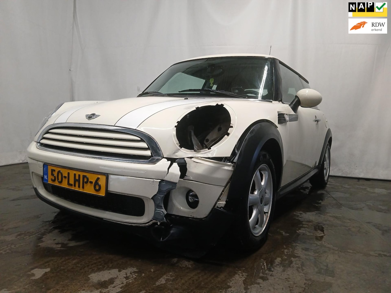 MINI One - Mini 1.6 MINIMALIST Business Line - Schade - AutoWereld.nl