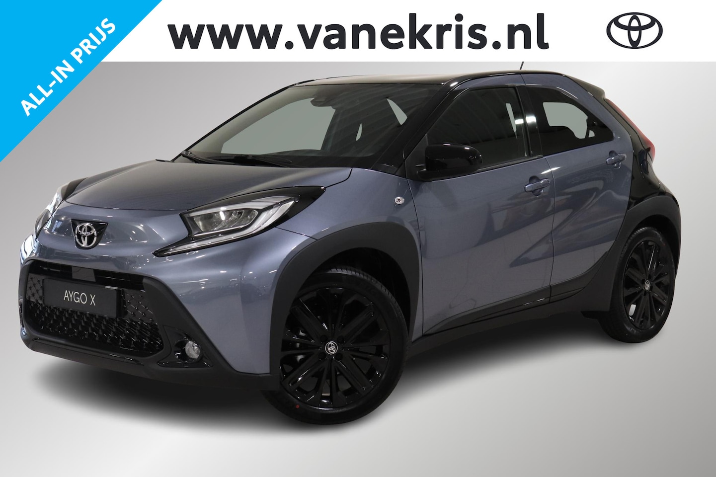 Toyota Aygo X - 1.0 VVT-i MT Pulse 1.0 VVT-i MT Pulse, Design pack, Apple Carplay/Android Auto, Cruise & Climate Control, Par - AutoWereld.nl