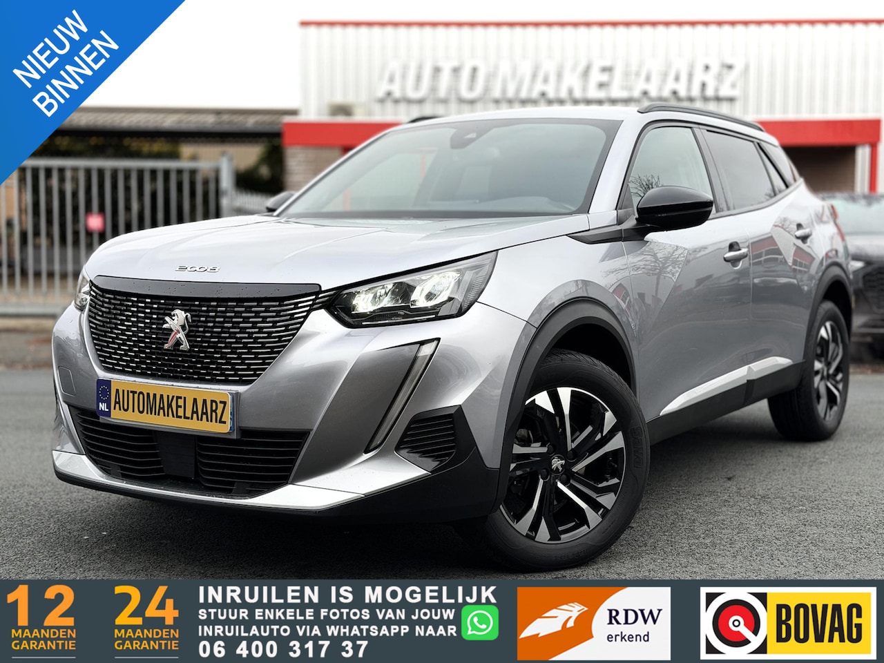 Peugeot 2008 - 1.2 PureTech Allure LED CAM LANE ZGAN ! - AutoWereld.nl