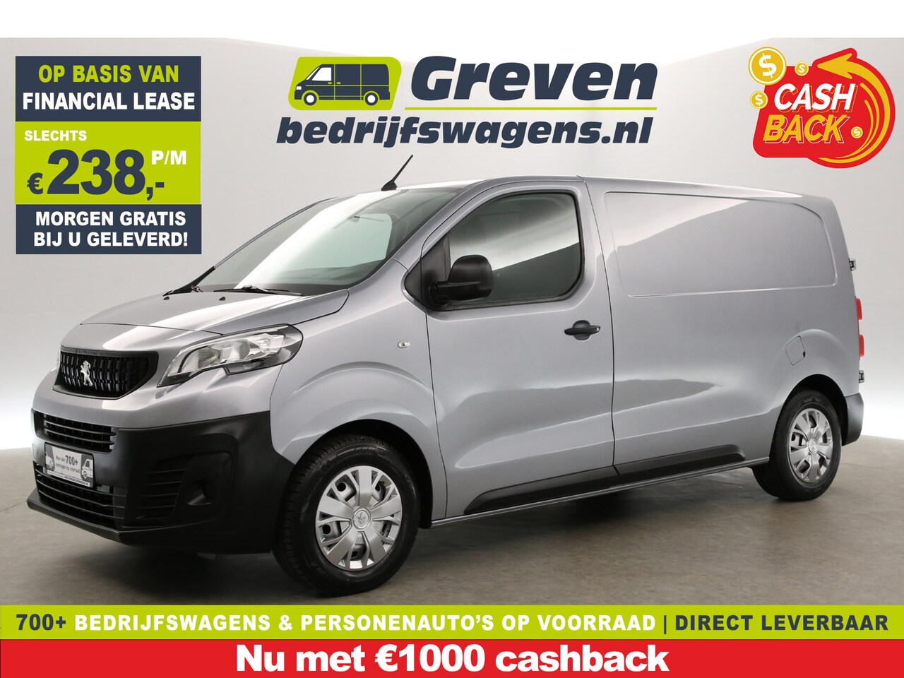 Peugeot Expert - 1.5 BlueHDI L2H1 | Airco | Cruise | Parkeersens. | Trekh. | Elektrpakket - AutoWereld.nl