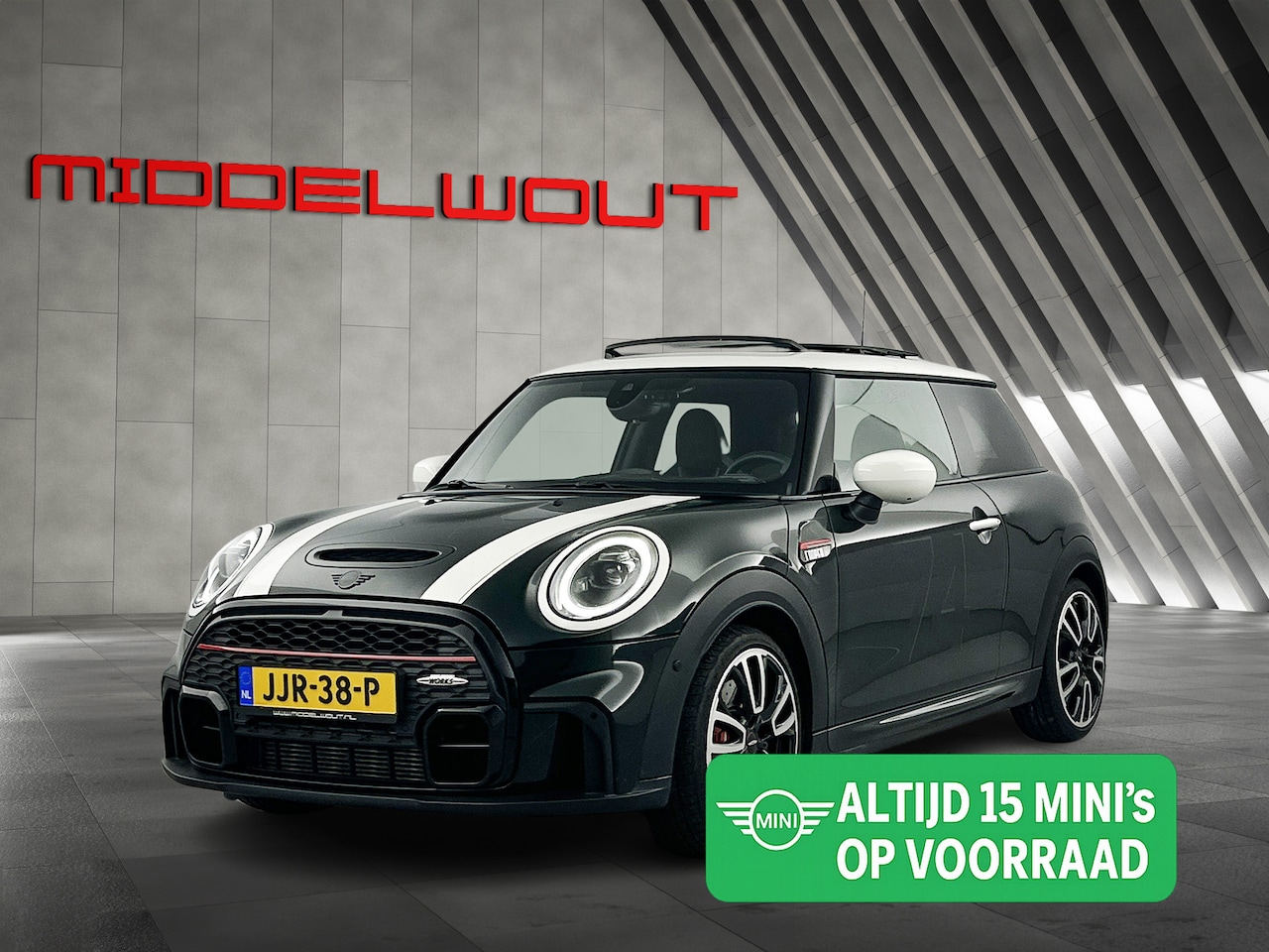 MINI John Cooper Works - Mini 2.0 232PK 74 Full Options/Pano/Adap.Cruise/18'LMV - AutoWereld.nl