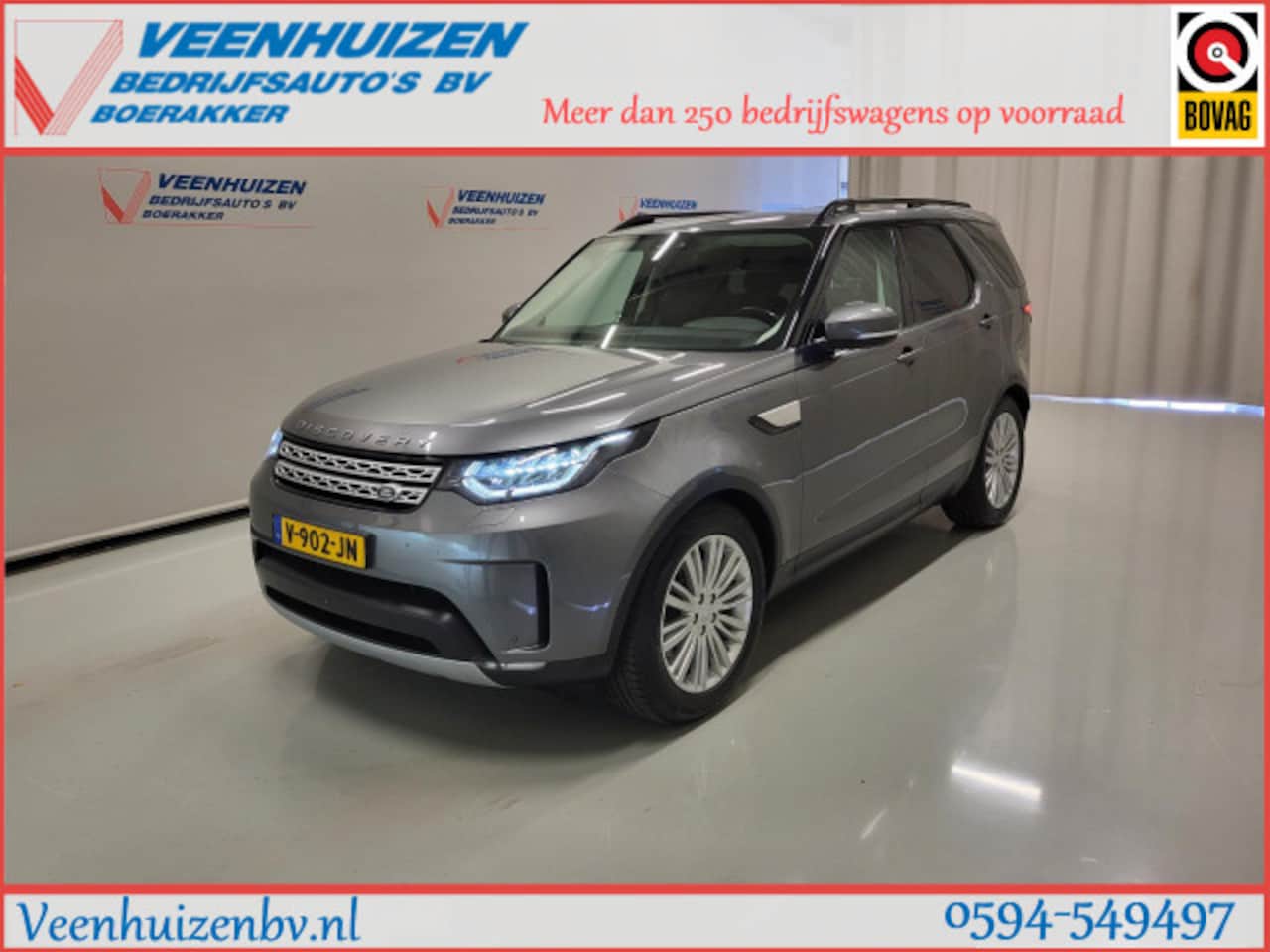 Land Rover Discovery - 2.0Sd4 Automaat Grijs kenteken Euro 6! - AutoWereld.nl