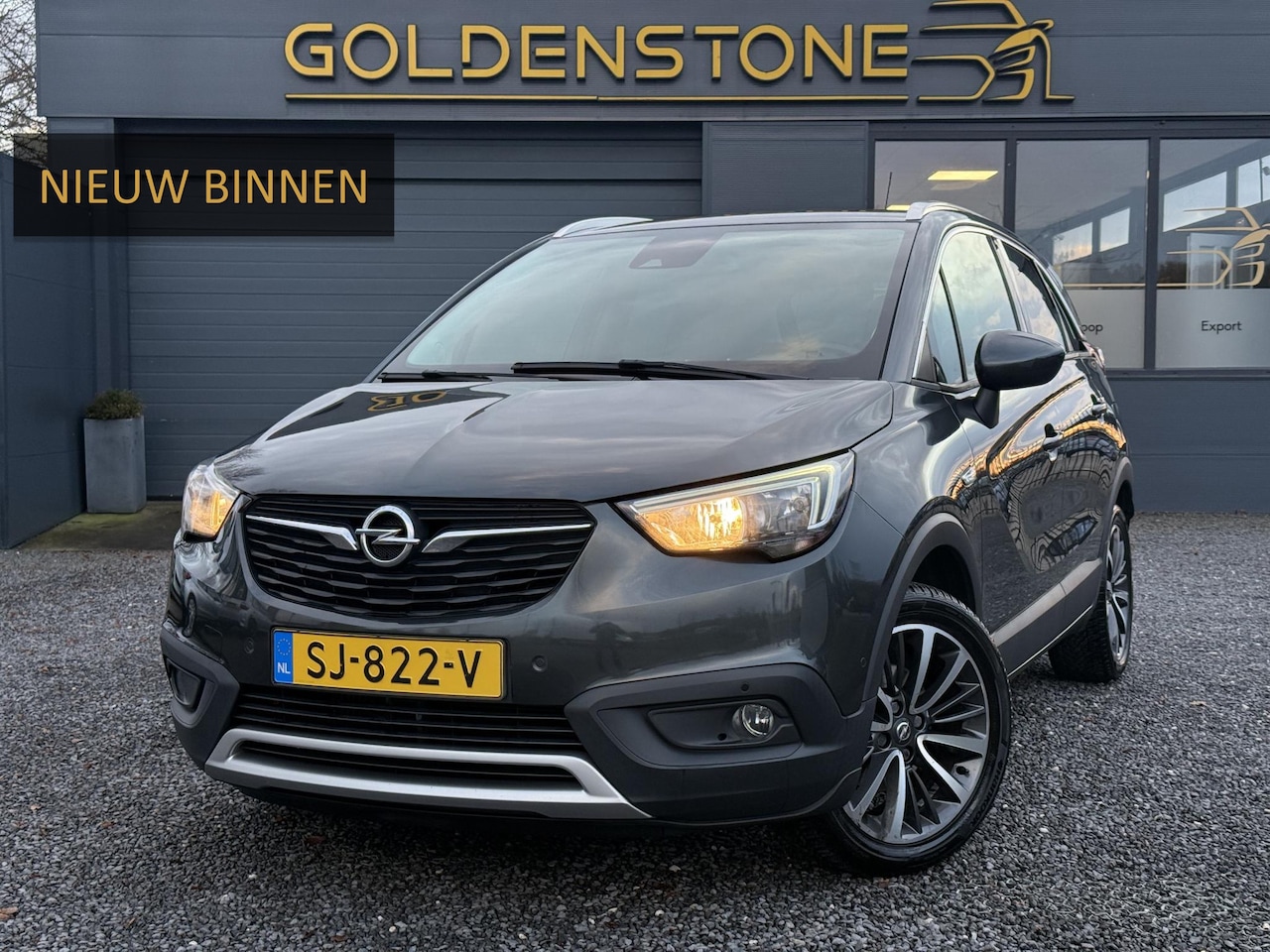Opel Crossland X - 1.2 Turbo Innovation 2e Eigenaar,110pk,Camera,Navi,Dealer Onderhouden,Head-Up,Stoelverw,St - AutoWereld.nl