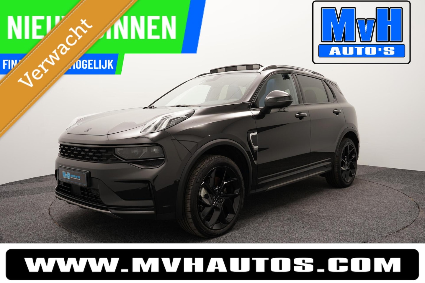 Lynk & Co 01 - 1.5 Hybride|FULL BLACK XL|ZWARTE.HEMEL|NAP - AutoWereld.nl