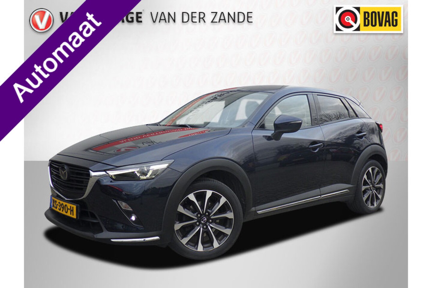 Mazda CX-3 - 2.0 AUT SkyActiv-G 120 GT-M, Camera, Leder, Trekhk, Compleet! - AutoWereld.nl