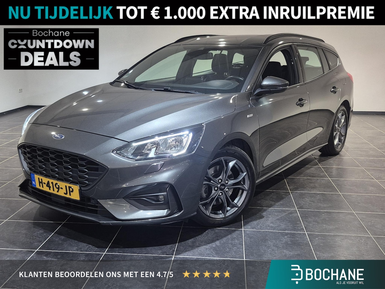 Ford Focus Wagon - 1.5 EcoBoost ST Line Business | Trekhaak | - AutoWereld.nl