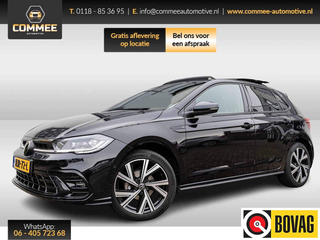 Volkswagen Polo - 1.0 TSI 2x R-Line ✅Pano✅Virt✅ACC✅CAM - AutoWereld.nl