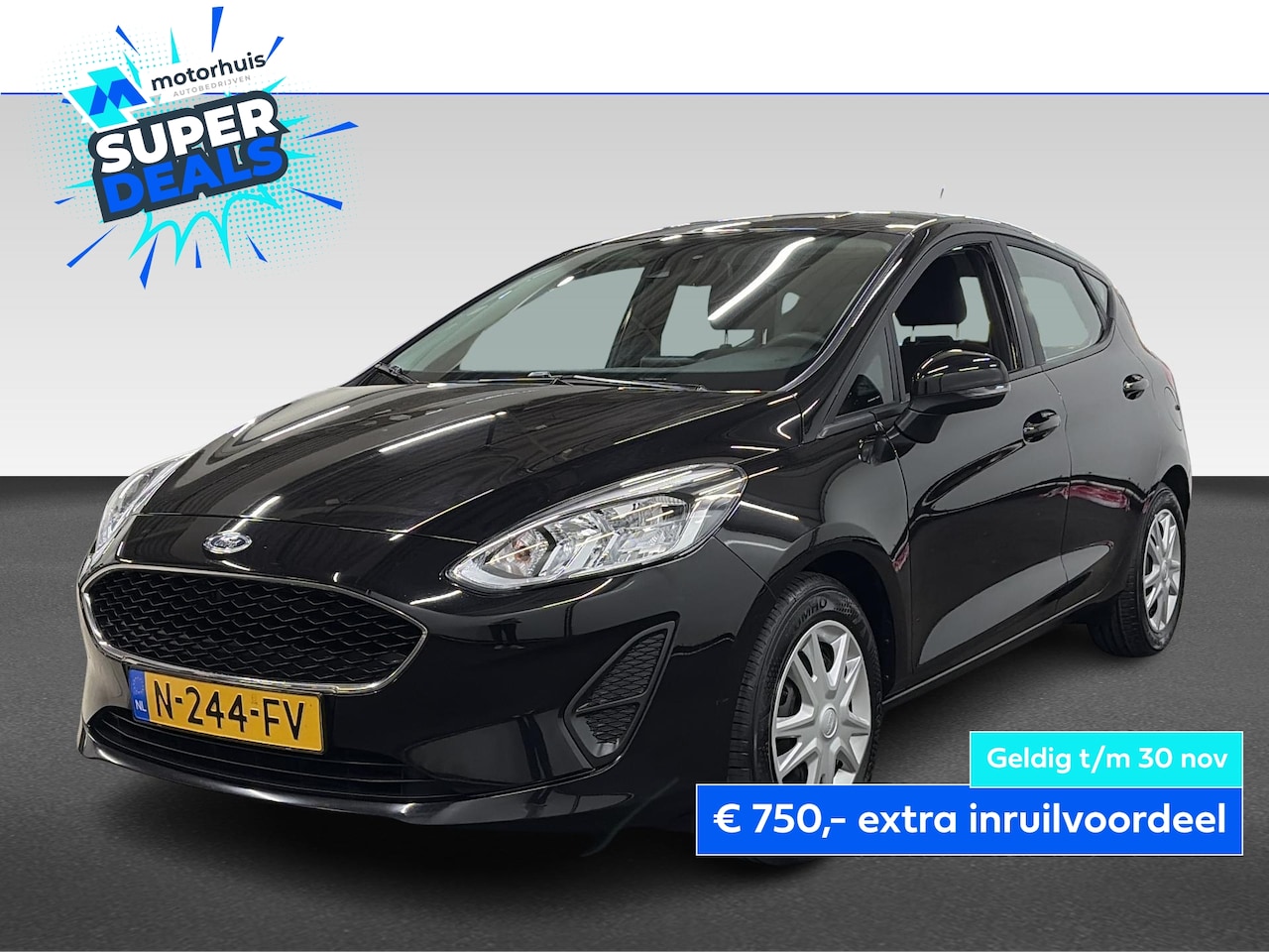 Ford Fiesta - 1.0 EcoBoost 95PK 5DRS CONNECTED NAVI TEL CRUISE LED NAP - AutoWereld.nl