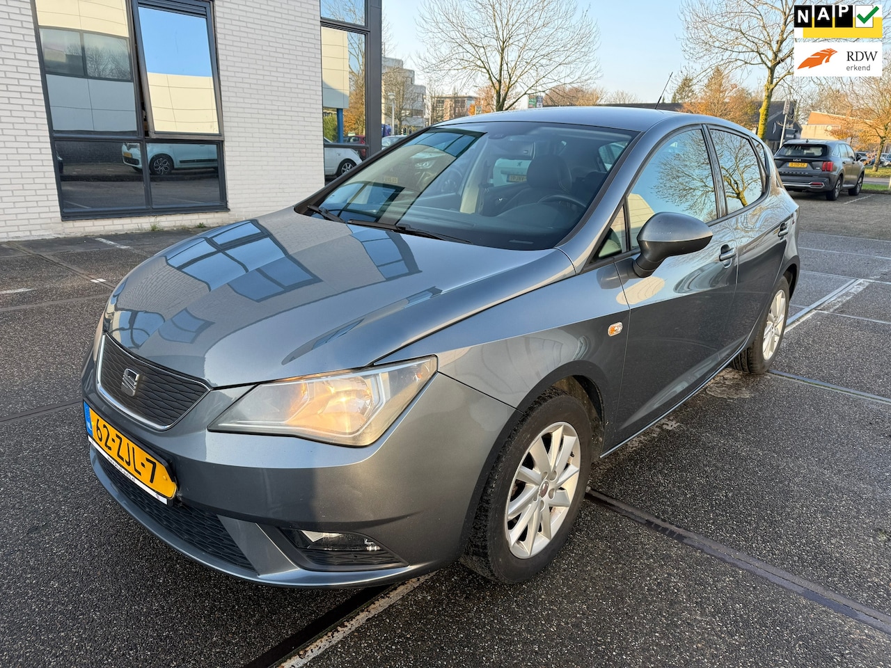 SEAT Ibiza - 1.2 TDI Style Ecomotive / APK / NAP / AIRCO / BOEKJES / LEER / PDC / NETTE AUTO!!! - AutoWereld.nl