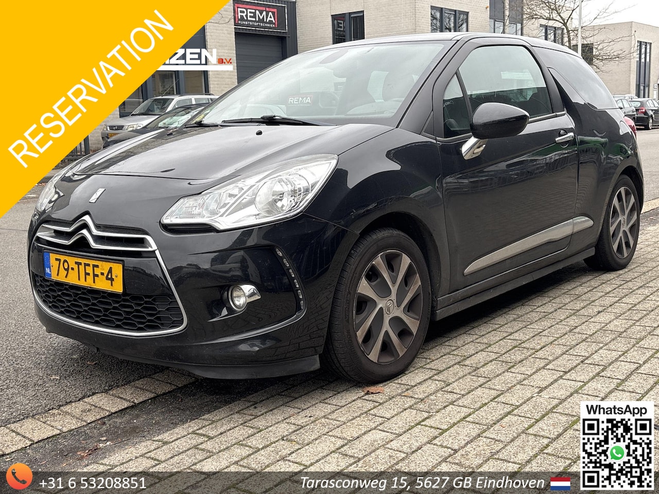 Citroën DS3 - 1.6 e-HDi So Chic | MOTOR DEFECT | Leder | Climate | Cruise | Navi | - AutoWereld.nl