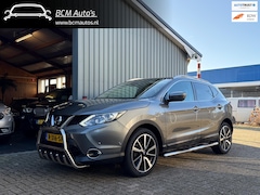 Nissan Qashqai - 1.2 Tekna + |Automaat|Panoramadak|Leer|360 camera|Stoelverwarming|Dodehoek|Dealer onderhou