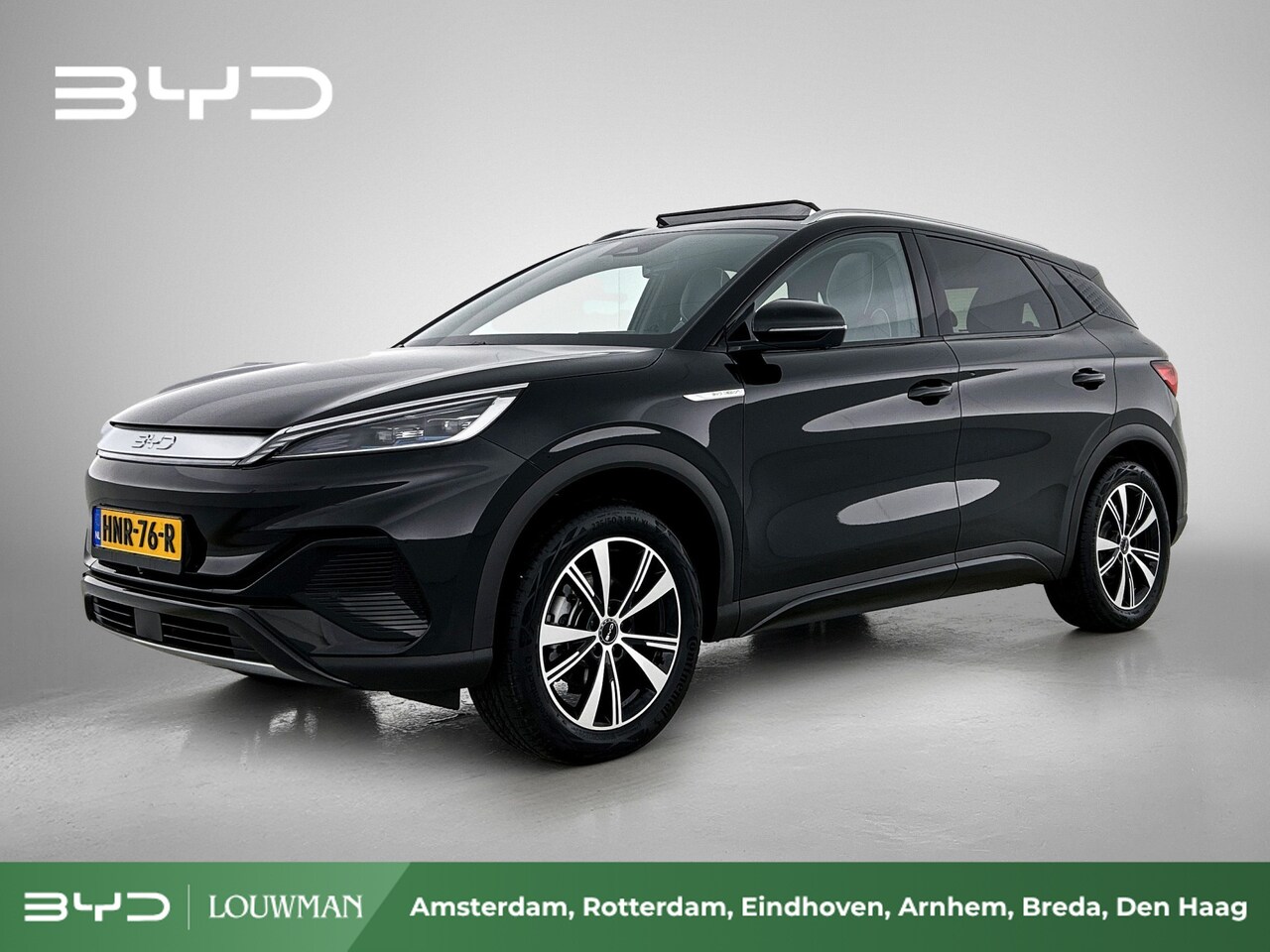 BYD Atto 3 - Comfort 60 kWh | Modeljaar 2025 | Zwart Leder | 18" glossy velgen | Regensensor | - AutoWereld.nl