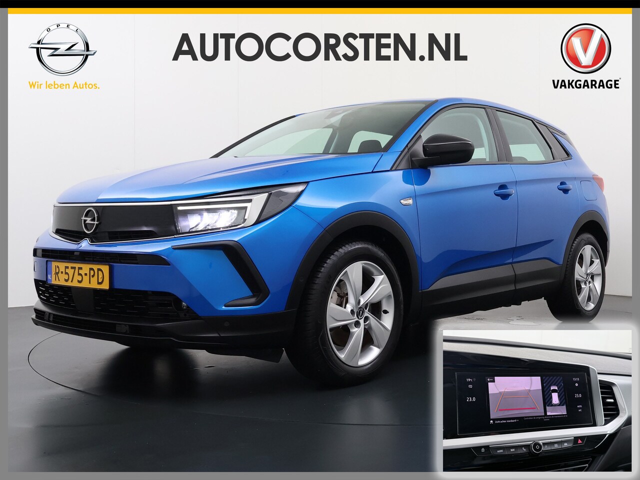 Opel Grandland - 1.6T 225PK NWE MODEL !! PHEV AUT-8 Navi Ecc Apple Carplay Android Auto 360°Camera Adaptiev - AutoWereld.nl