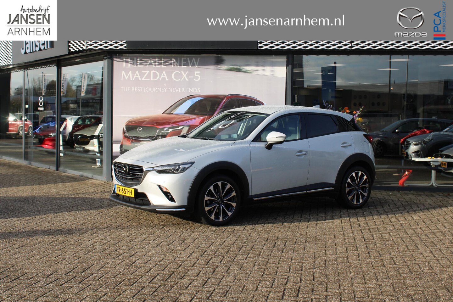 Mazda CX-3 - 2.0 SkyActiv-G 120 GT-M 2.0 SkyActiv-G 120 GT-M , Automaat, Trekhaak, Adap.Cruise, Bose, Half Leder, LMV 18 Inch, - AutoWereld.nl