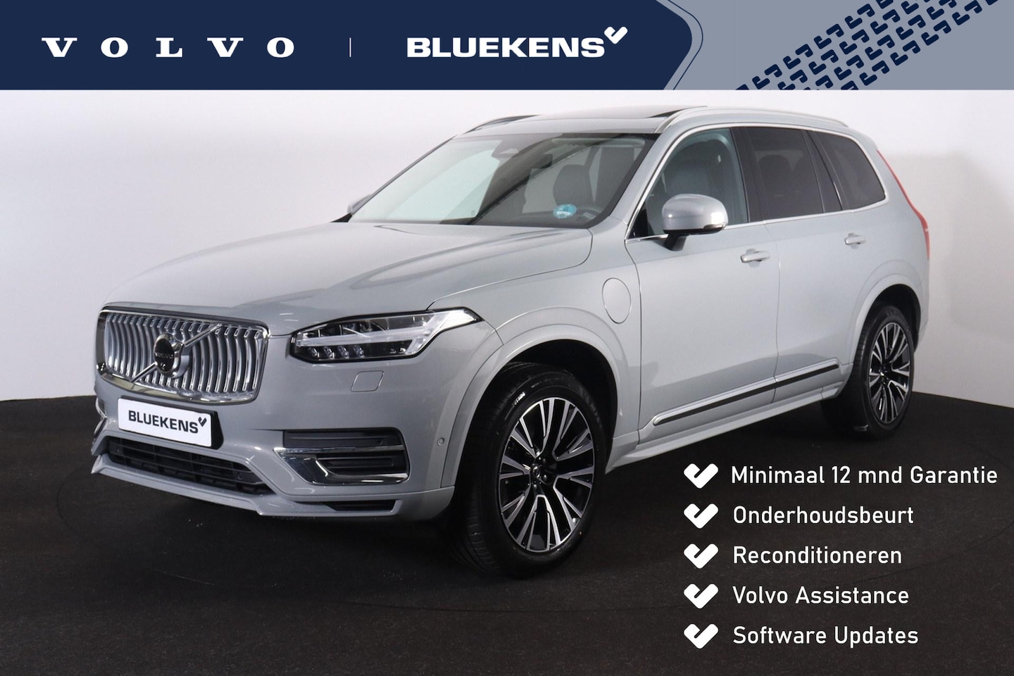 Volvo XC90 - T8 Recharge AWD Ultra Bright - Panorama/schuifdak - IntelliSafe Assist & Surround - 360º C - AutoWereld.nl
