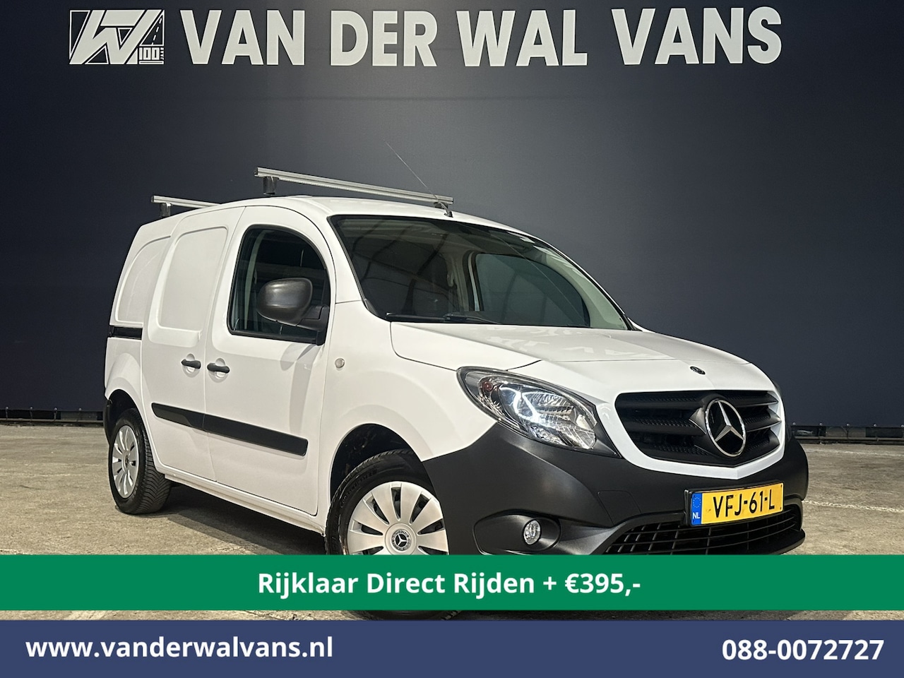Mercedes-Benz Citan - 108 CDI L1H1 Euro6 *Rijklaar Direct Rijden* Airco | Cruisecontrol | Dakdragers Zijdeur - AutoWereld.nl
