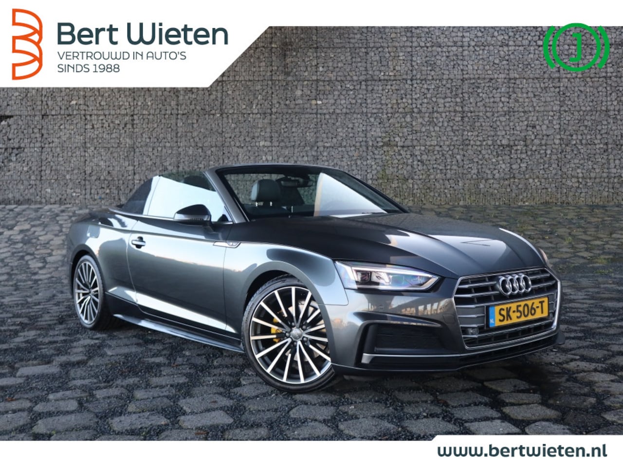 Audi A5 Cabriolet - 2.0 T S line | Geen import | Stoelverwarming | Trekhaak | Ambien - AutoWereld.nl