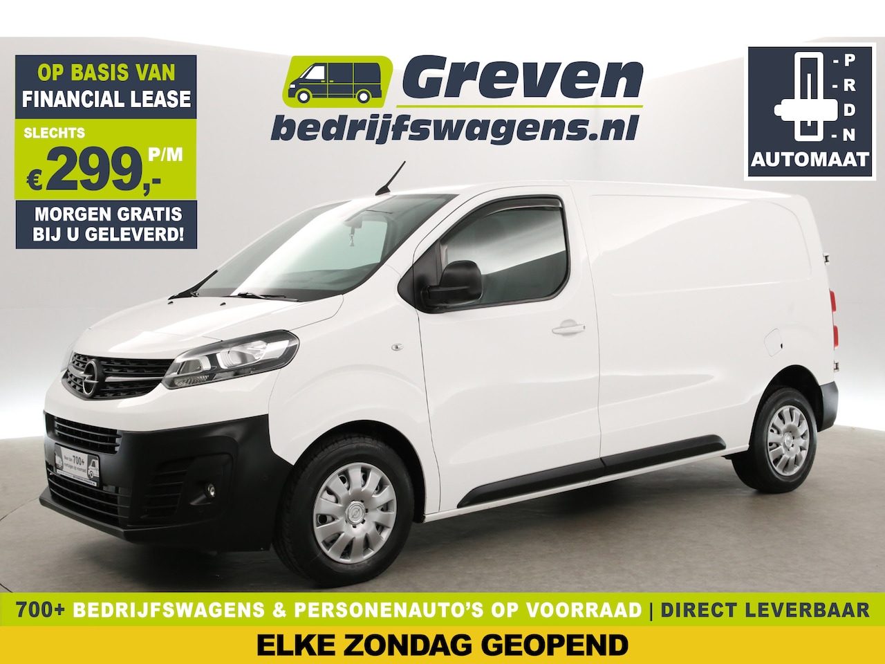 Opel Vivaro - 2.0 BlueHDI 177PK L2H1 | Aut. | 360° CAM | 3-Zits | Airco | Cruise | Trekh. | Carplay | St - AutoWereld.nl
