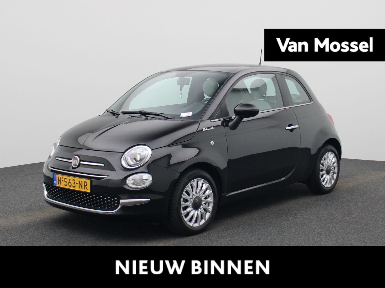 Fiat 500 - 1.0 Hybrid Dolcevita | PANORAMADAK | APPLE CARPLAY - ANDROID AUTO | LEDEREN STOELEN | AIRC - AutoWereld.nl