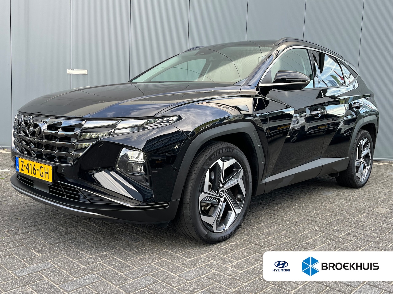 Hyundai Tucson - 1.6 T-GDI 265pk PHEV Premium 4WD (299,- p/m Demo Deal!) | Leder | Carplay | Climate | Keyl - AutoWereld.nl