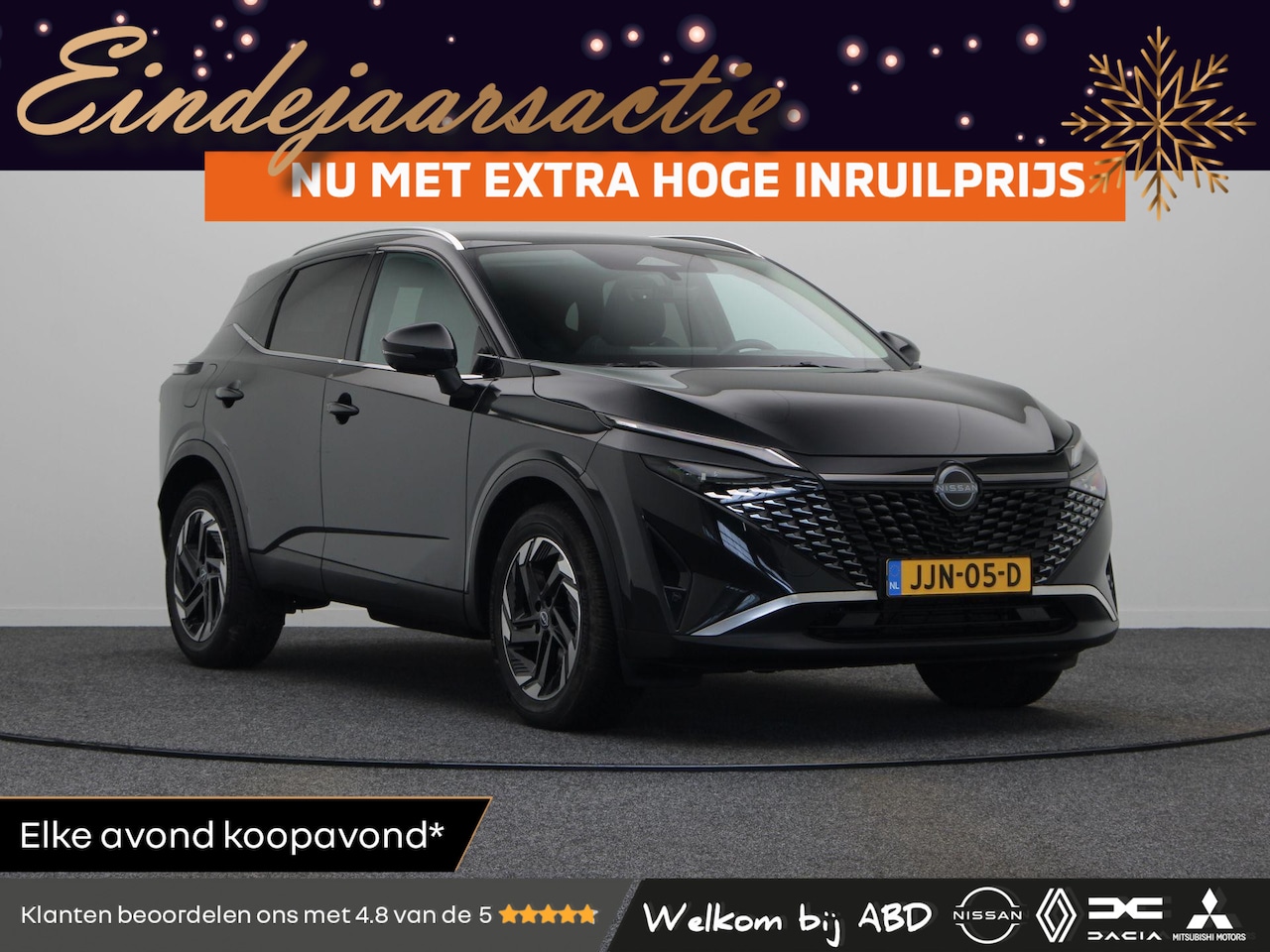 Nissan Qashqai - 158pk MHEV Xtronic N-Connecta | Headup-display | Stoel, stuur en voorruit verwarming | Ron - AutoWereld.nl