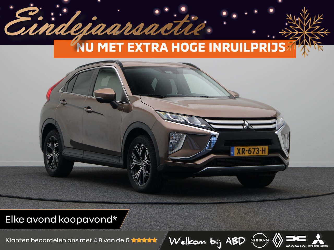 Mitsubishi Eclipse Cross - 1.5 DI-T Pure | achteruitrijcamera | Climate control | Apple carplay/Android auto | DAB-ra - AutoWereld.nl