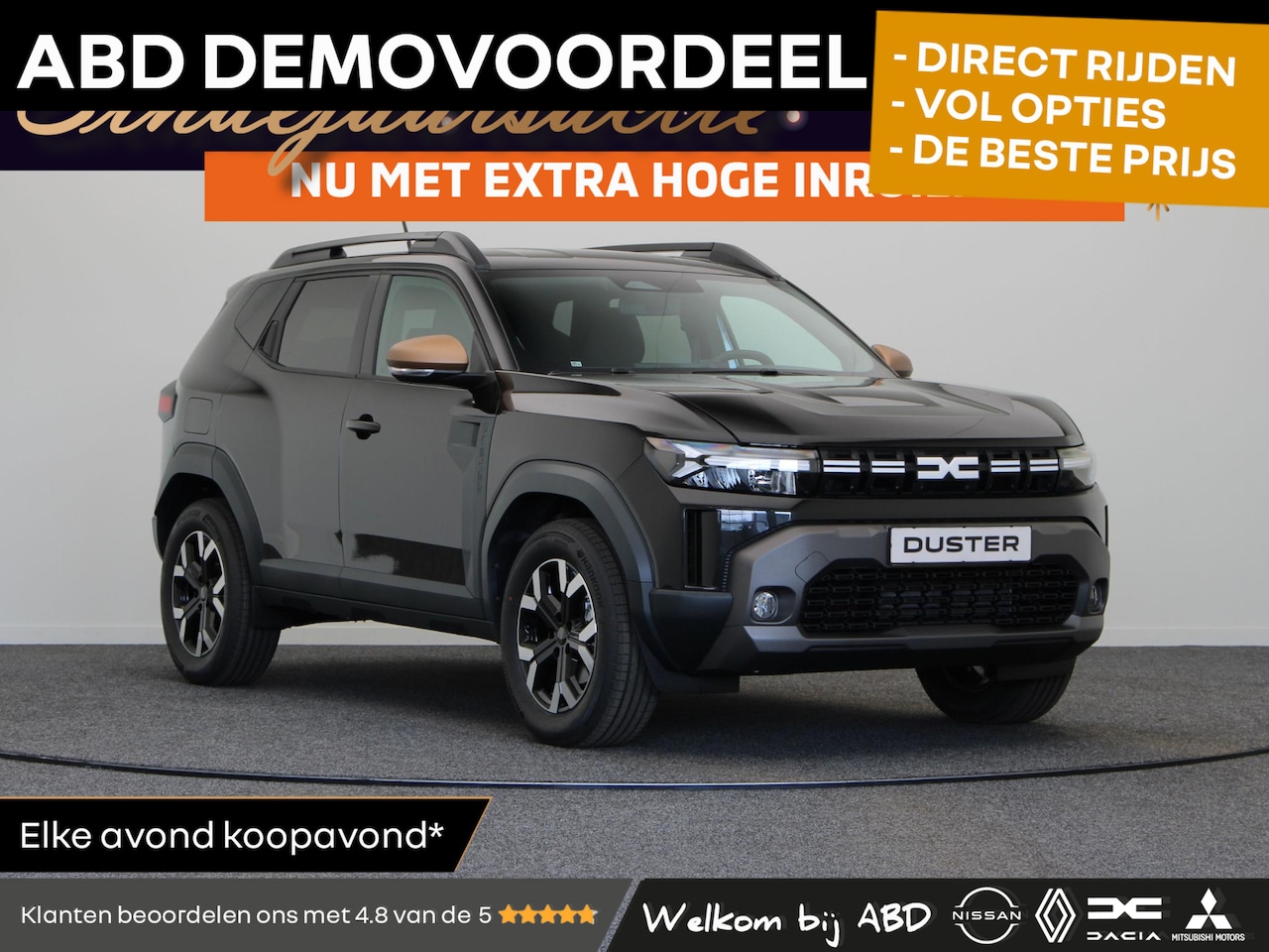 Dacia Duster - 1.6 Hybrid 140pk Extreme | Stoel en stuurwielverwarming | 360 graden camera | Blind spot | - AutoWereld.nl