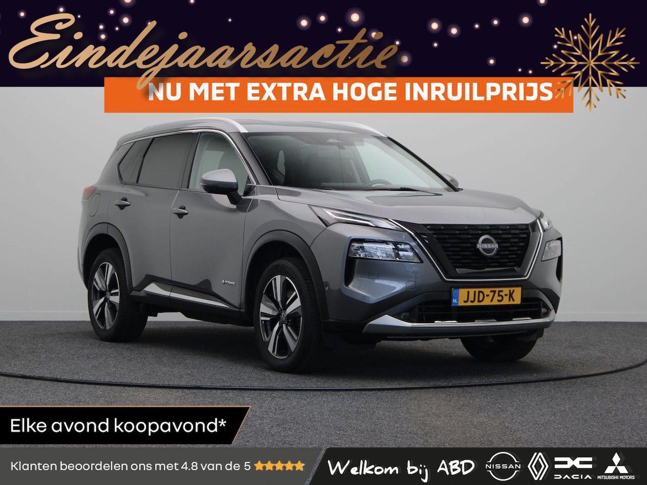 Nissan X-Trail - 1.5 e-4orce Tekna 4WD | 1800kg Trekgewicht | Stoel, Stuur en voorruitverwarming | Head-Up - AutoWereld.nl