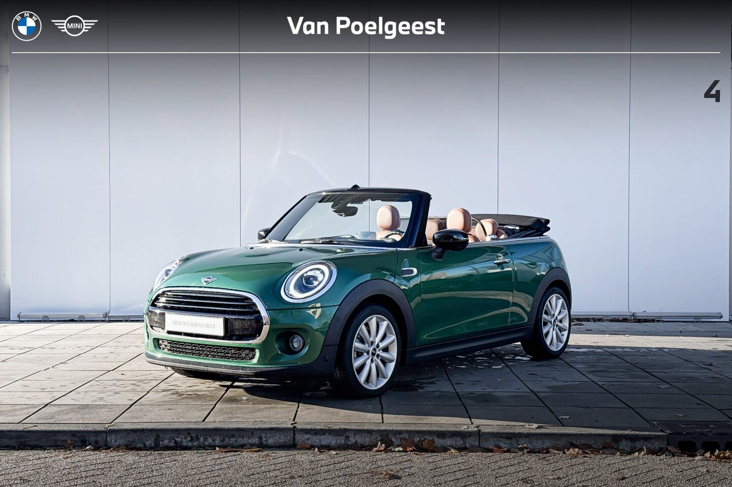 MINI Cabrio - 1.5 Cooper Sidewalk Edition 17 Inch / Comfort Acces / Achteruitrij Camera / Windscherm / S - AutoWereld.nl