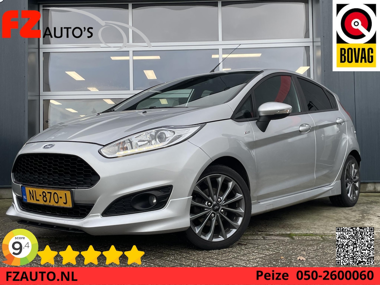 Ford Fiesta - 1.0 EcoBoost ST Line - Navigatie - Climate Control - Sportvelgen - AutoWereld.nl