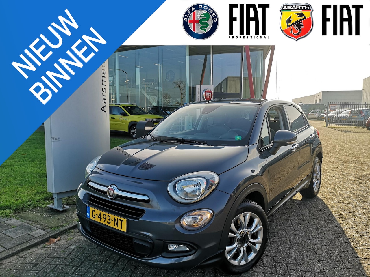 Fiat 500 X - 1.6 PopStar | Camera | Dodehoeksensoren | Navigatie | Automatische airco - AutoWereld.nl