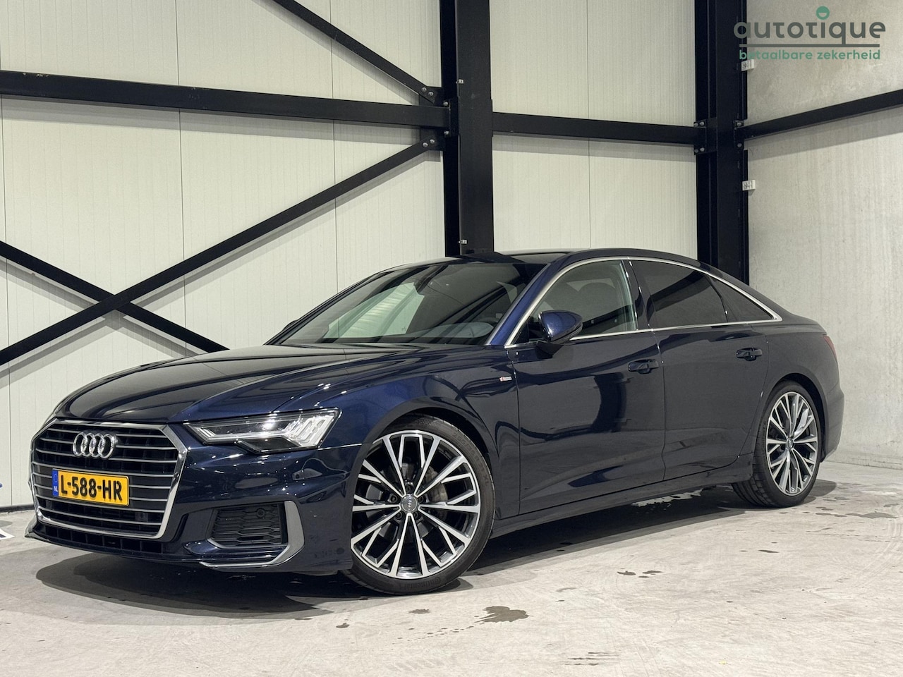 Audi A6 Limousine - 40 TFSI S edition Aut. | navi | half-leder | 1e eigenaar | - AutoWereld.nl