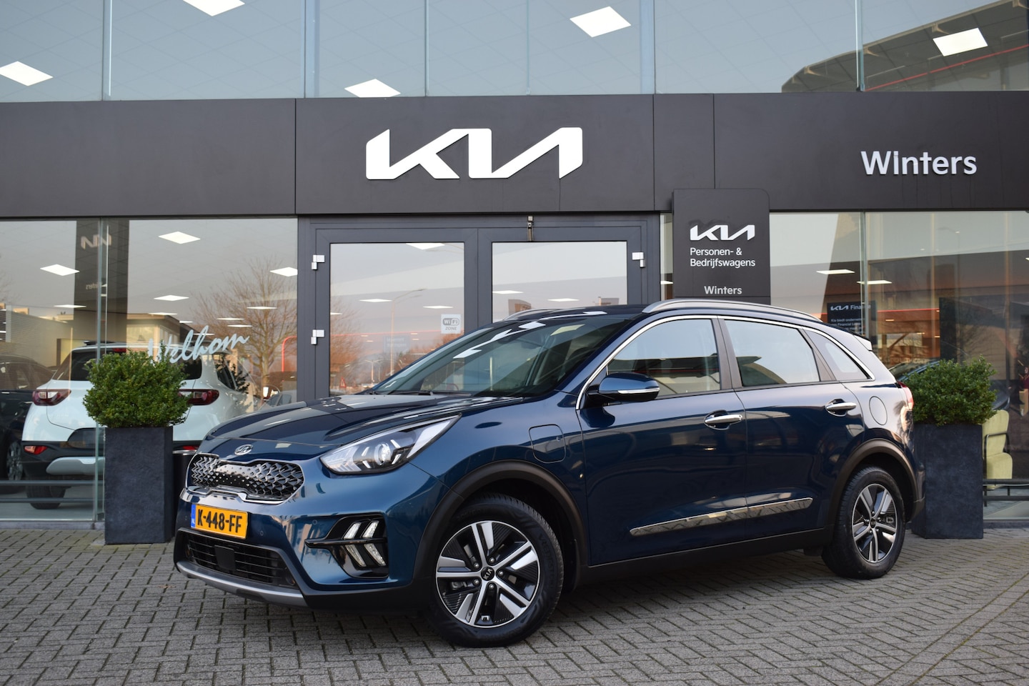 Kia Niro - 1.6i-16V Plugin-Hybrid/PHEV DynamicLine DCT6/Autom. | Cruise Control Adaptief | Navigatie - AutoWereld.nl