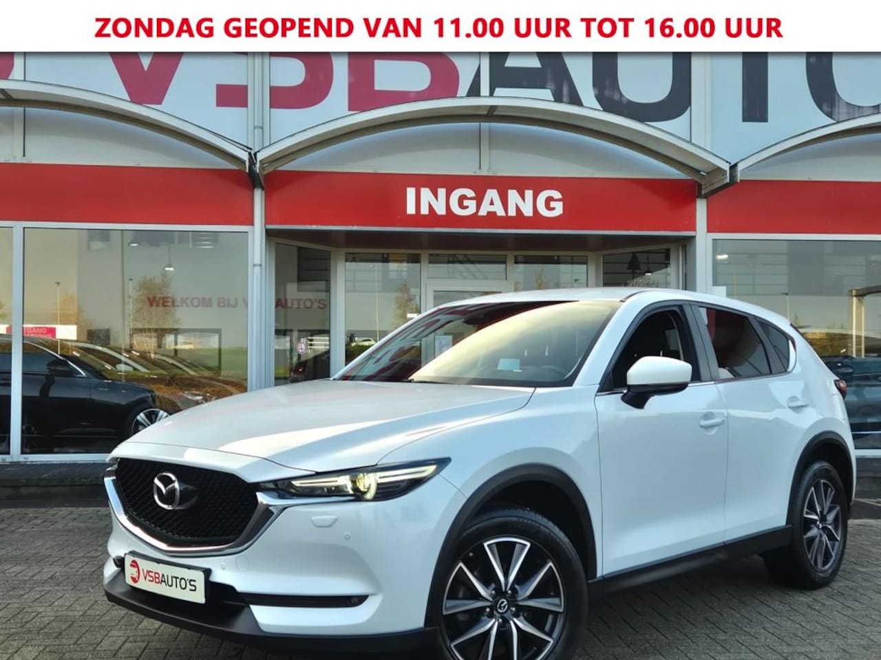 Mazda CX-5 - 2.0 SKY-ACTIV-G 165PK LED NAVIGATIE TREKHAAK CAMERA AIRCO LMV PDC - AutoWereld.nl