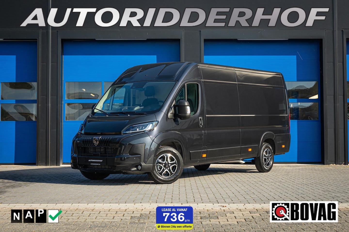 Peugeot Boxer - Bestel 2.2 BlueHDi 180pk L4H2 3.5t BPM vrij! - AutoWereld.nl