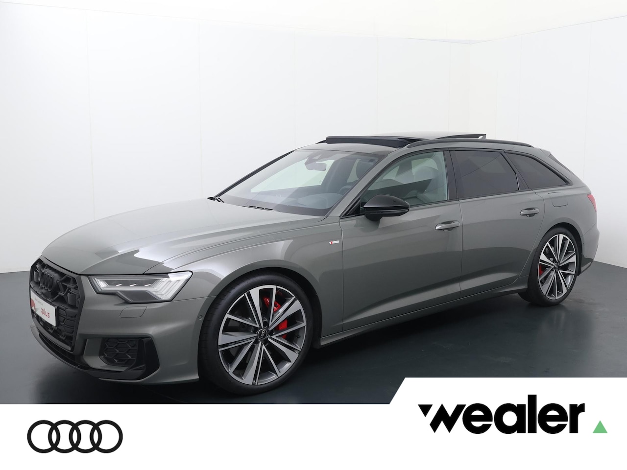 Audi A6 Avant - 55 TFSI e quattro S edition Competition | 367 PK | SoH 91% | Wegklapbare trekhaak | Panora - AutoWereld.nl