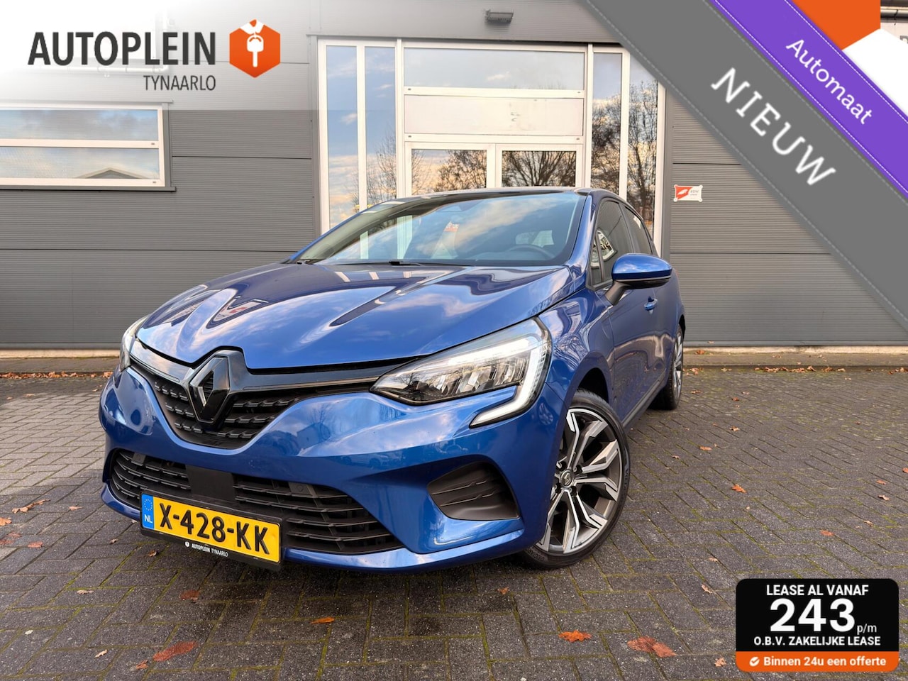 Renault Clio - 1.6 E-Tech Hybrid 140 Zen Automaat|Carplay|Stoleverwarming|PDC|Cruise| - AutoWereld.nl