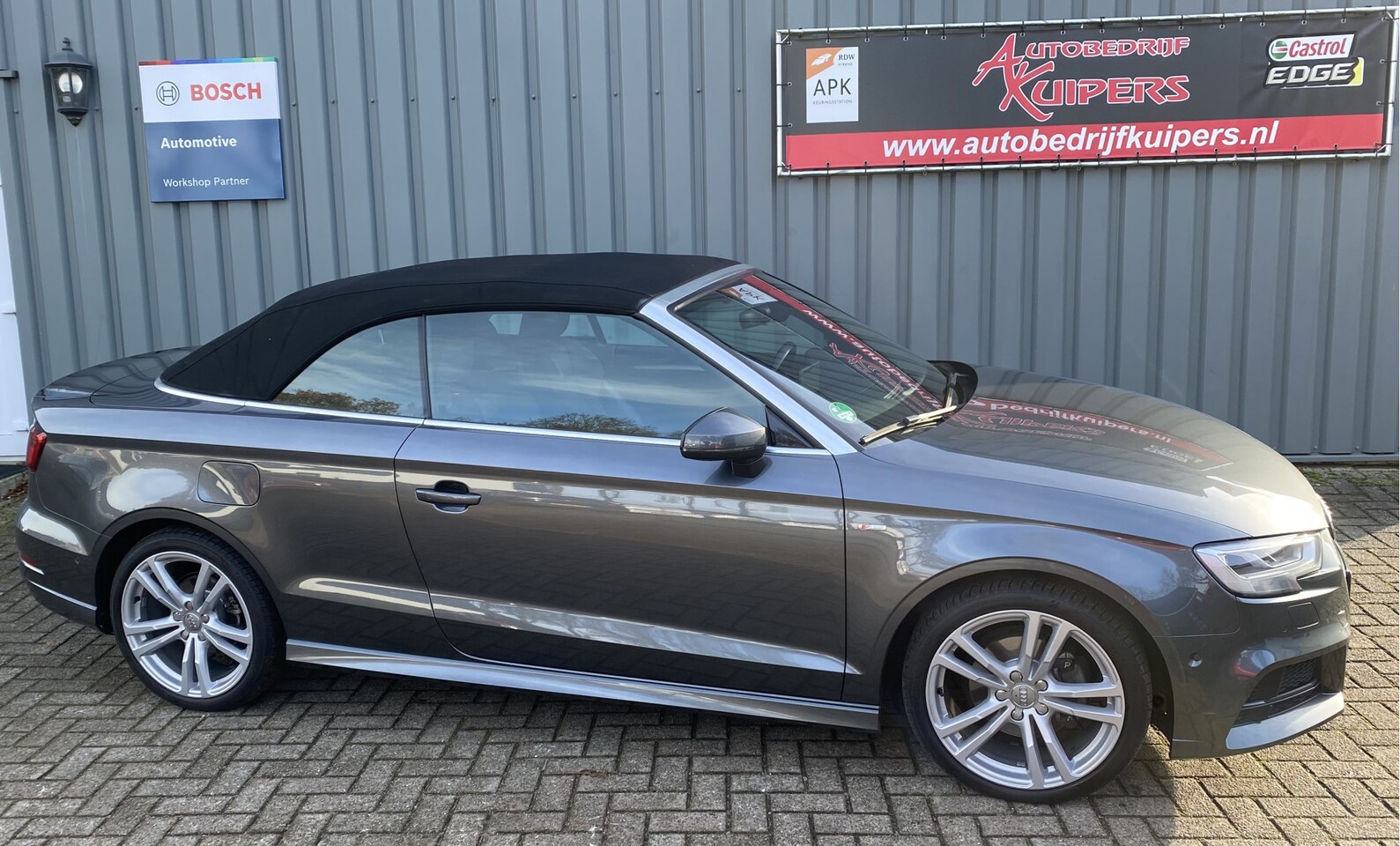 Audi A3 Cabriolet - Automaat 1.5 TFSI CoD Sport S Line Edition Navi.ClimaLm.velgen.Cruise.Pdc - AutoWereld.nl
