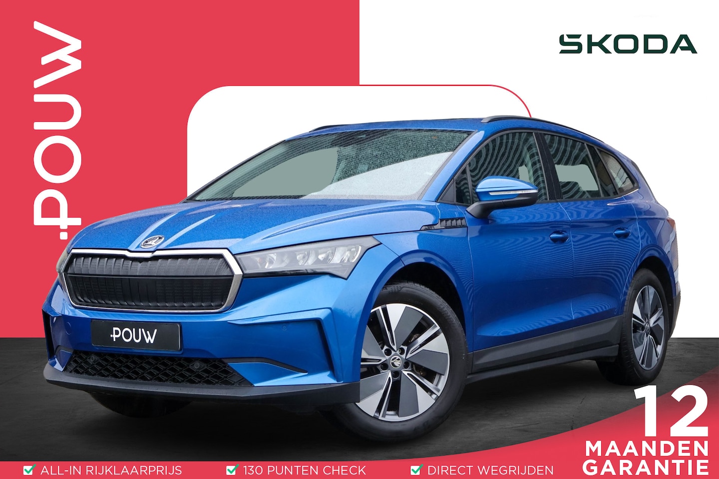 Skoda Enyaq iV - 60 180pk | Head-up Display | Trekhaak | Stoelverwarming | Apple CarPlay/ Android Auto | Na - AutoWereld.nl