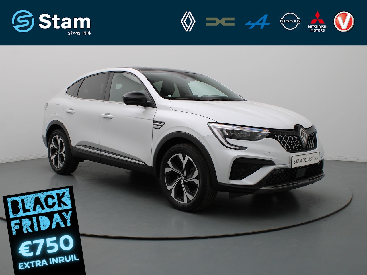 Renault Arkana - E-Tech full hybrid 145pk techno Automaat Camera | Adapt. Cruise | Parkeersens. v+a | Stoel - AutoWereld.nl