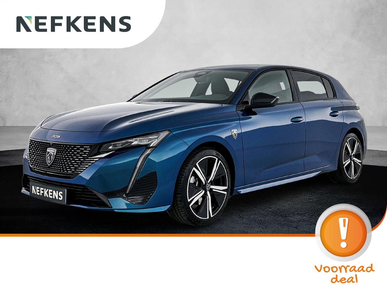 Peugeot 308 - GT Hybrid 145pk Automaat | Voorraaddeal! | Navigatie | 360 graden camera | Adaptive cruise - AutoWereld.nl