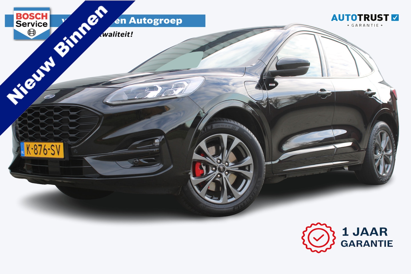 Ford Kuga - 2.5 PHEV ST-Line X | Incl. 12 maanden garantie | Cruise control | Climate control | Trekha - AutoWereld.nl
