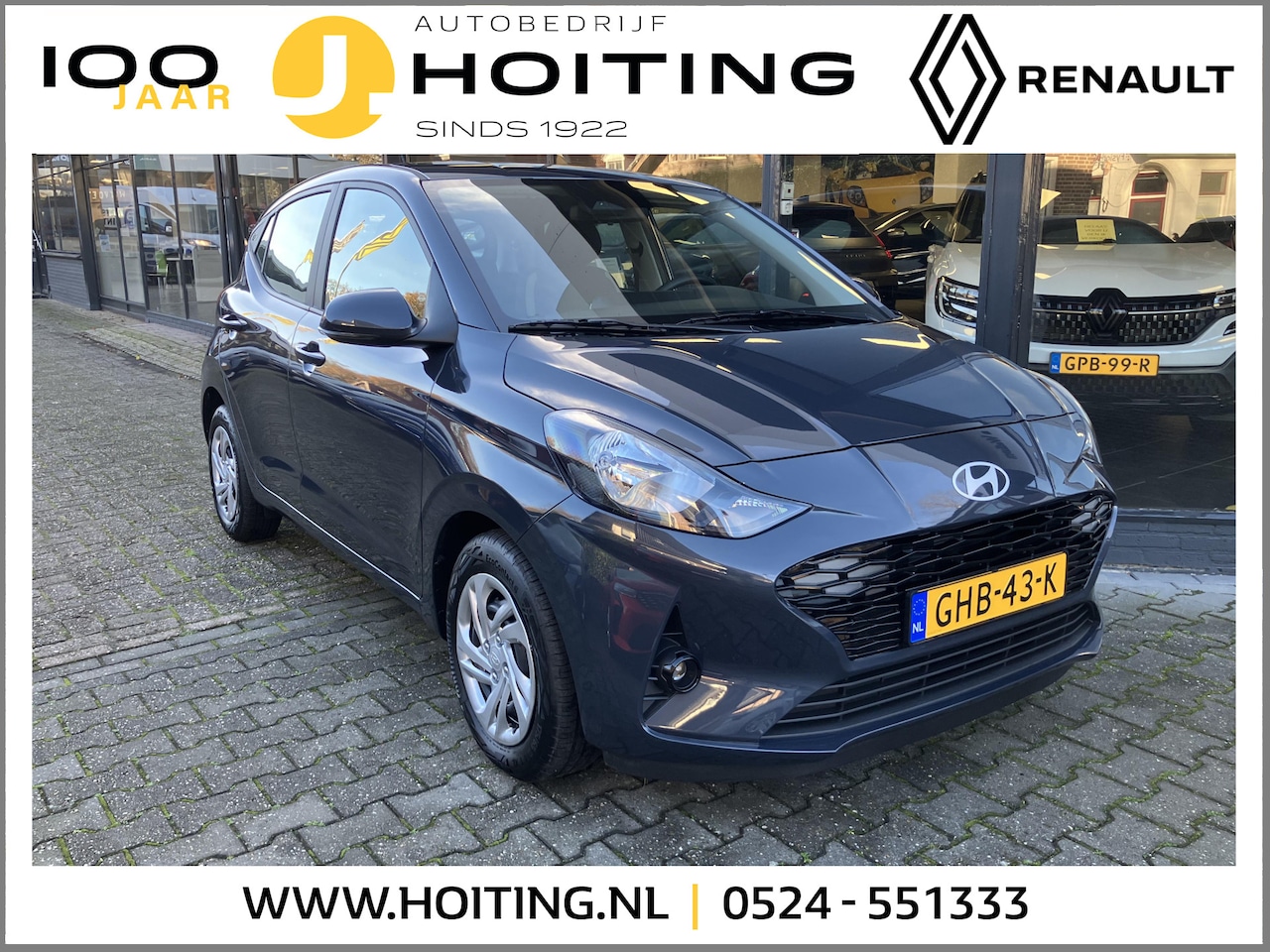 Hyundai i10 - 1.0 Comfort Smart 5-zits Automaat * 589 KM !! / CRUISE CONTROLE / NAVI / CAMERA * - AutoWereld.nl
