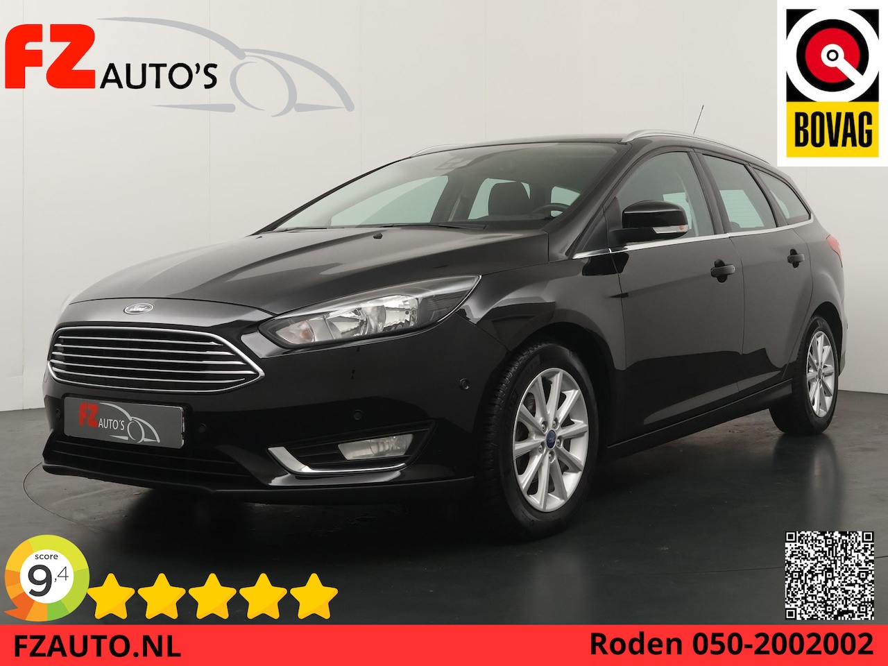Ford Focus Wagon - 1.0 Titanium Edition - Navigatie - Stoelverwarming - Trekhaak - AutoWereld.nl